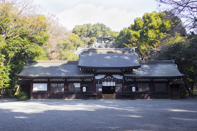 名古屋市熱田区周辺のおすすめスポット「高座結御子神社（熱田神宮境外摂社）」