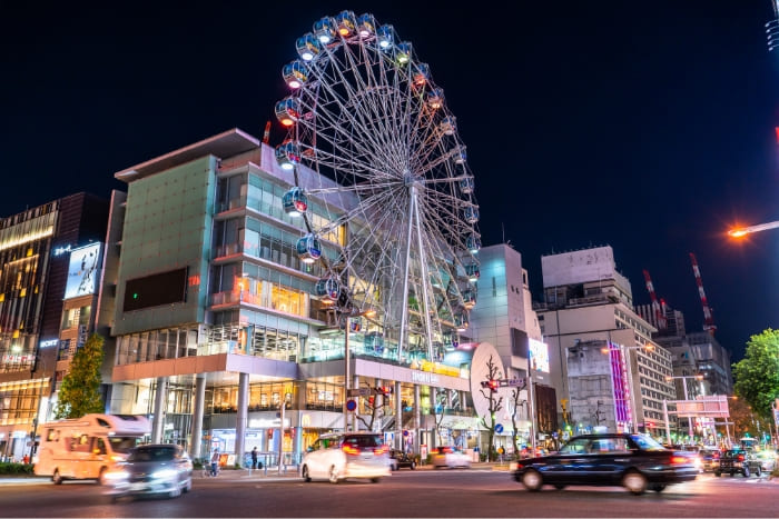 名古屋市栄周辺のおすすめスポット「サンシャイン サカエ」